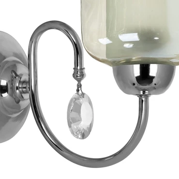 چراغ دیواری چشمه نور مدل A812-1W (کروم)