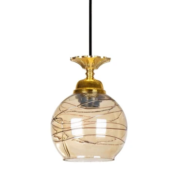 چراغ آویز چشمه نور مدل G587.1H-GL (طلایی)