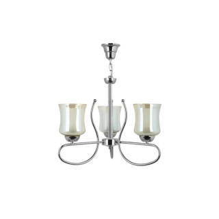 لوستر 3 شعله چشمه نور کد A815.3-C (کروم)