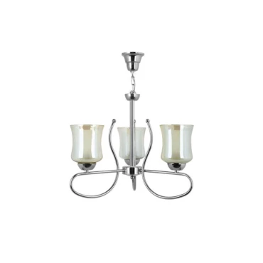 لوستر 3 شعله چشمه نور کد A815.3-C (کروم)