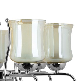 لوستر 7 شعله چشمه نور کد A815.7-C (کروم)