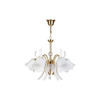 لوستر چشمه نور 5 شعله کد 888.5WT (سفید)