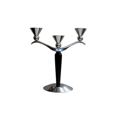 شمعدان چشمه نور 3 تایی کد 3-801