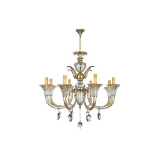 لوستر 10 شعله چشمه نور کد C3333.6-4-AO