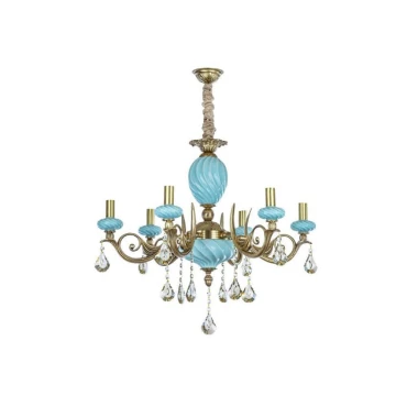 لوستر 6 شعله چشمه نور کد C3321.6-B-AO