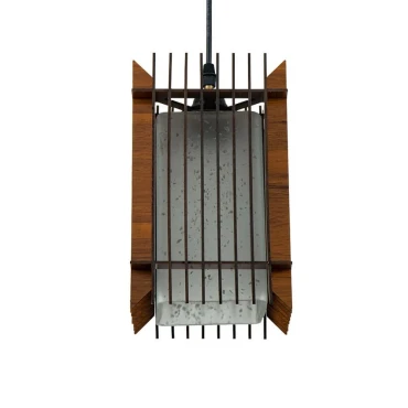 چراغ آویز چشمه نور کد A1324.1H (قهوه ای)