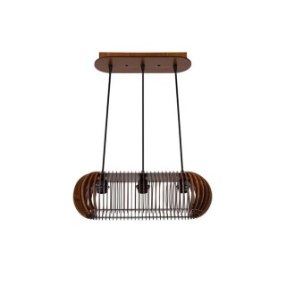 چراغ آویز چشمه نور کد A1321.3H (قهوه ای)