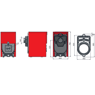 بویلر چدنی شوفاژکار سوپر S300-9
