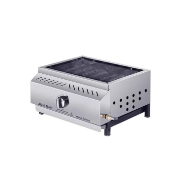 کباب‌ پز گازی استیل 45 سانتی سری ونوس آتشمهر