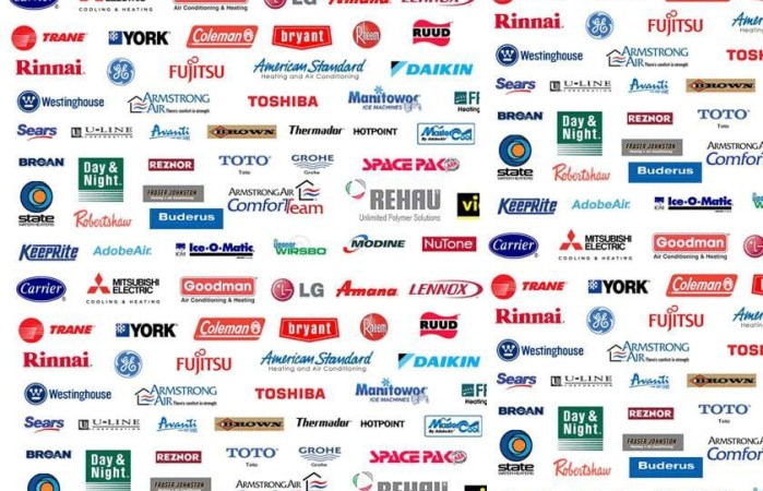 برند های محبوب تجاری سیستم های تهویه مطبوع